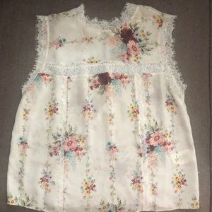 Alice and Olivia Sleeveless Blouse
